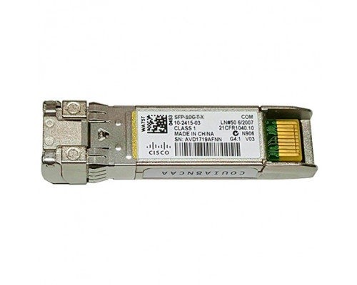 Оптический трансивер Cisco SFP-10G-T-X