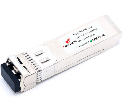 FH-SP311TCDL20, 20 км SFP+ 10G модуль, 2 волокна,1310 nm, LC, DDM