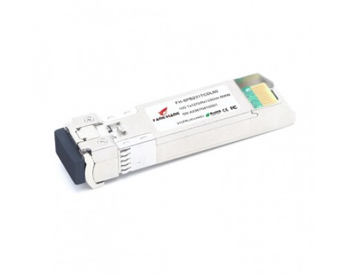 FH-SPB231TCDL60, 60 км SFP+ 10G модуль, 1 волокно, TX 1270, RX 1330, LC