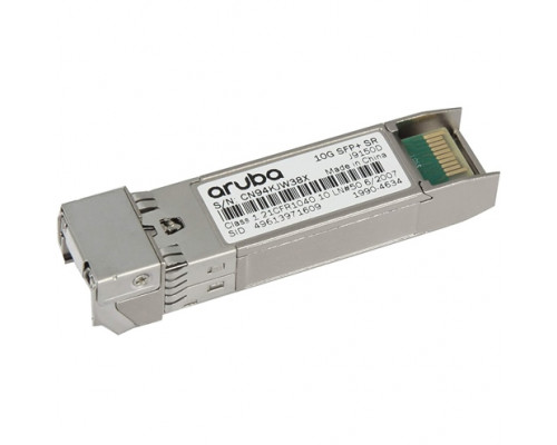 Оптический трансивер HP Aruba 10G SFP+ LC SR 300m MMF XCVR, J9150D