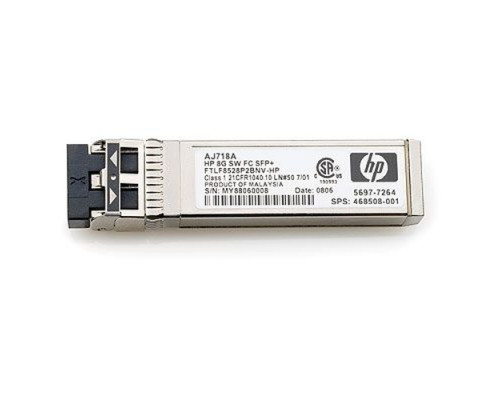 Оптический трансивер HP 8Gb SFP+ SW, AJ718A