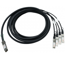 Модуль 40G QSFP-40G->4xSFP+ DAC, дальность до 3м
