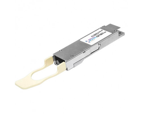 Двухволоконный модуль BOUZ, QSFP+ 40GBASE-LR4, разъем LC, дальность до 30км (12dB)