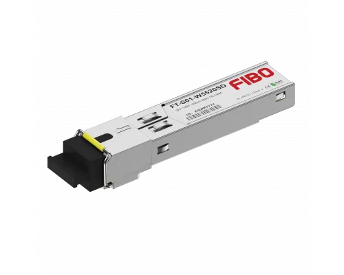 100BASE-BX20-D SFP модуль 1550/1310нм 20км