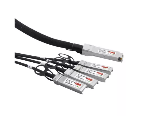 Cisco QSFP-4SFP10G-CU3M совместимый 40G QSP+ в 4SFP+ 3м BREAKOUT DAC (Passive Direct Attach Copper Breakout Cable)