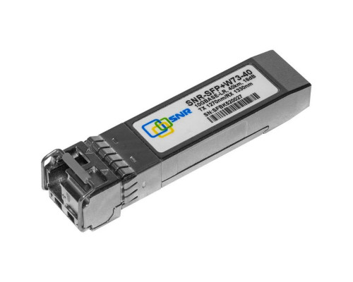 Модуль SNR SFP+ 10G WDM до 40км, Tx 1270нм/Rx 1330нм, LC, DDM