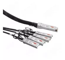 Intel  совместимый 40G QSP+ в 4SFP+ 5м BREAKOUT DAC (Passive Direct Attach Copper Breakout Cable)