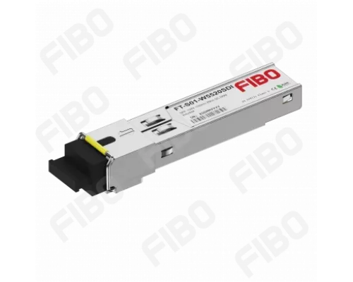 100BASE-BX20-D-I SFP промышленный модуль 1550/1310нм 20км