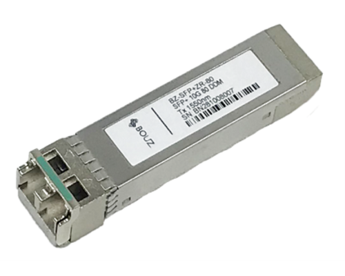 Модуль BOUZ, SFP+ 10G до 80км, Tx 1550нм, LC, DDM