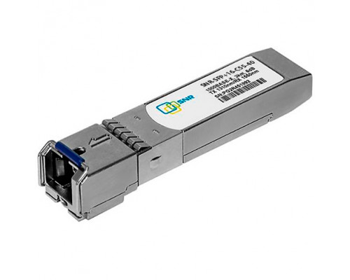 SNR-SFP+16-C55-40 Модуль SFP+ 16G, CWDM оптический, дальность до 40км (14dB), 1550нм