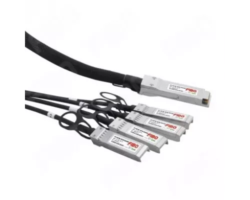 Cisco QSFP-4SFP10G-CU2M совместимый 40G QSP+ в 4SFP+ 2м BREAKOUT DAC (Passive Direct Attach Copper Breakout Cable)
