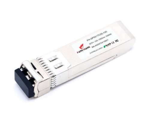FH-SP551TCDL100, 100 км SFP+ 10G модуль, 2 волокна,1550 nm, LC, DDM
