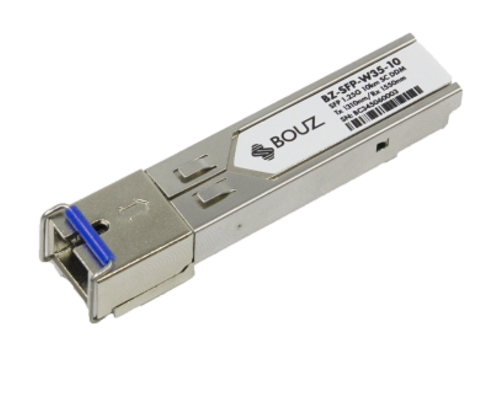 Модуль BOUZ, SFP 1.25G WDM до 10км, Tx 1310нм/Rx 1550нм, SC, DDM