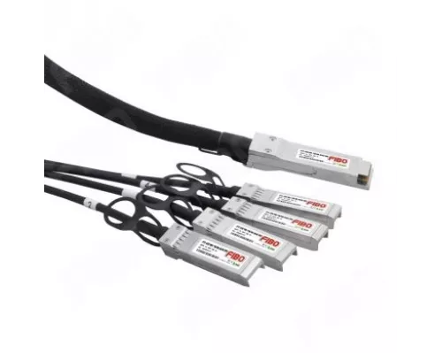 Cisco QSFP-4SFP10G-CU1M совместимый 40G QSP+ в 4SFP+ 1м BREAKOUT DAC (Passive Direct Attach Copper Breakout Cable)