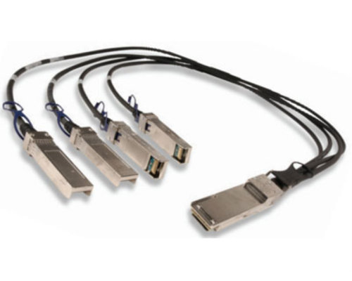 Модуль BOUZ, 40G QSFP-40G->4xSFP+ DAC, дальность до 5м