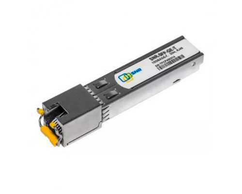 Модуль SNR SFP 1000BASE-T с интерфейсом RJ45, (Cisco ASR) до 100м, SNR-SFP-GE-T